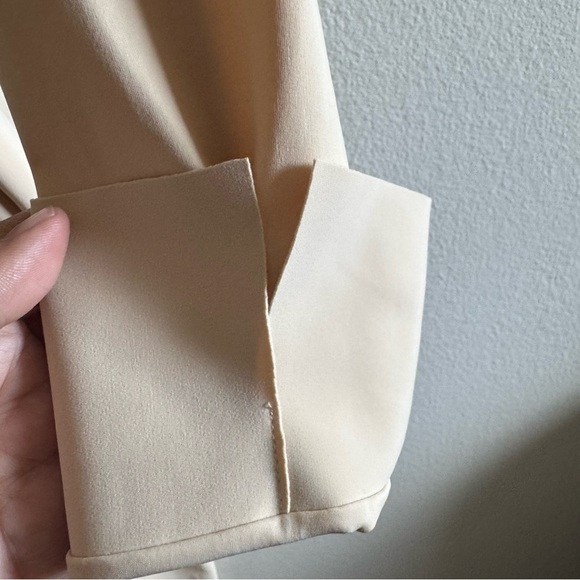 Chiara Boni La Petite Robe Kamala Matt Jersey Faux Wrap Midi Dress size 54 - Picture 11 of 15